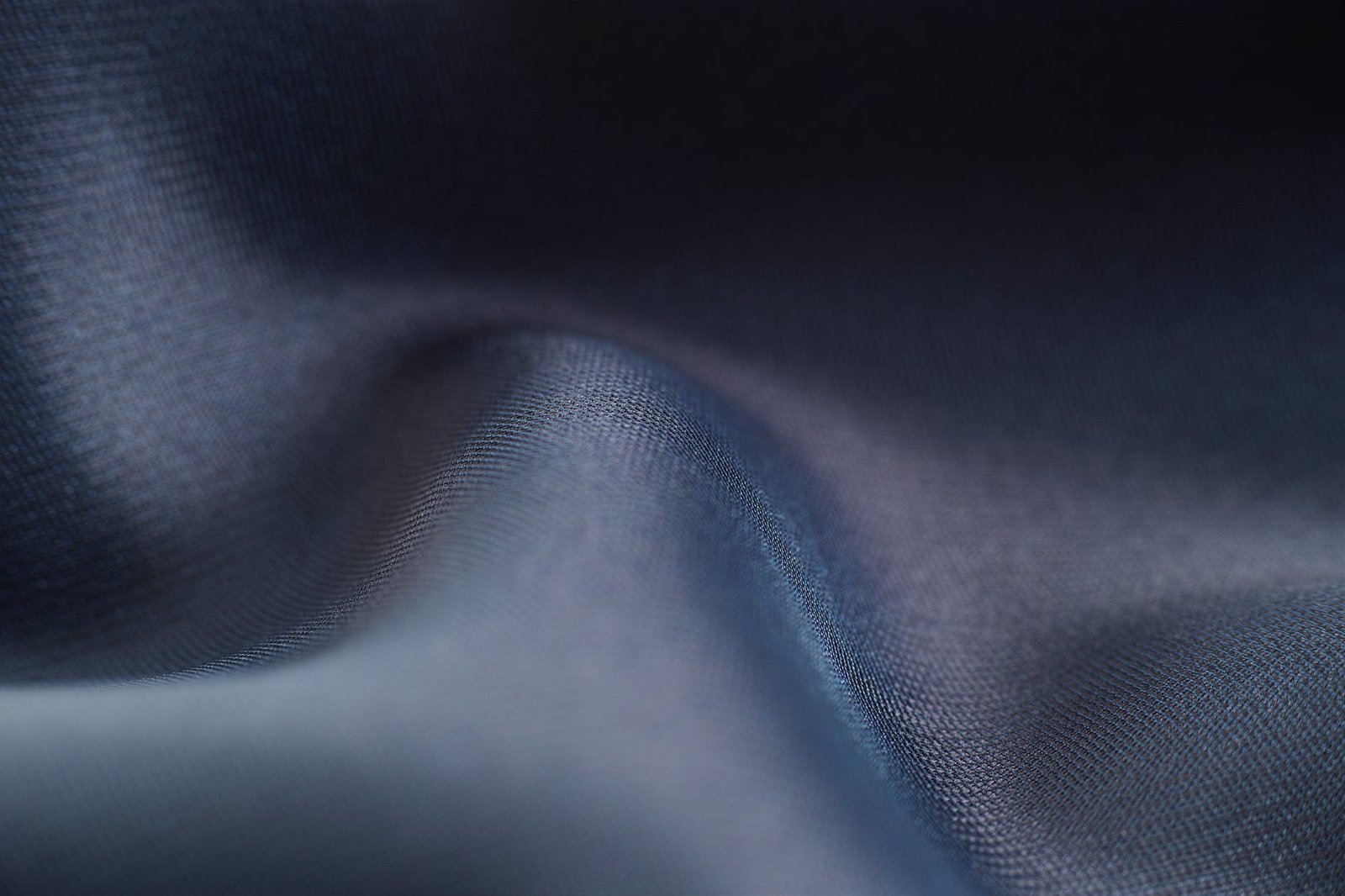 black textile in focus photography
